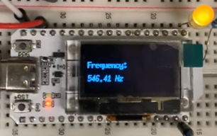 esp32 frequency reading